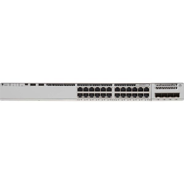 Коммутатор Cisco Catalyst 9200L 48-port PoE+, 4 x 1G, Network Essentials (C9200L-48P-4G-E)