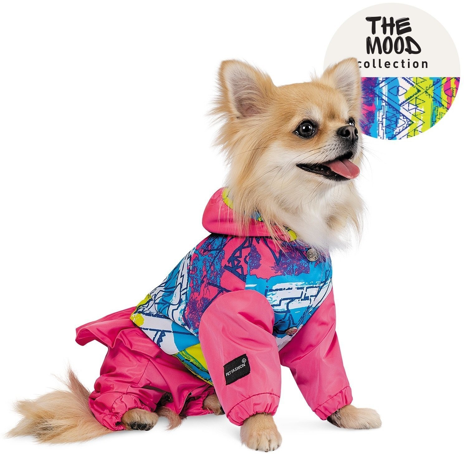 Дощовик для собак Pet Fashion дівчинка JUICY Мфото