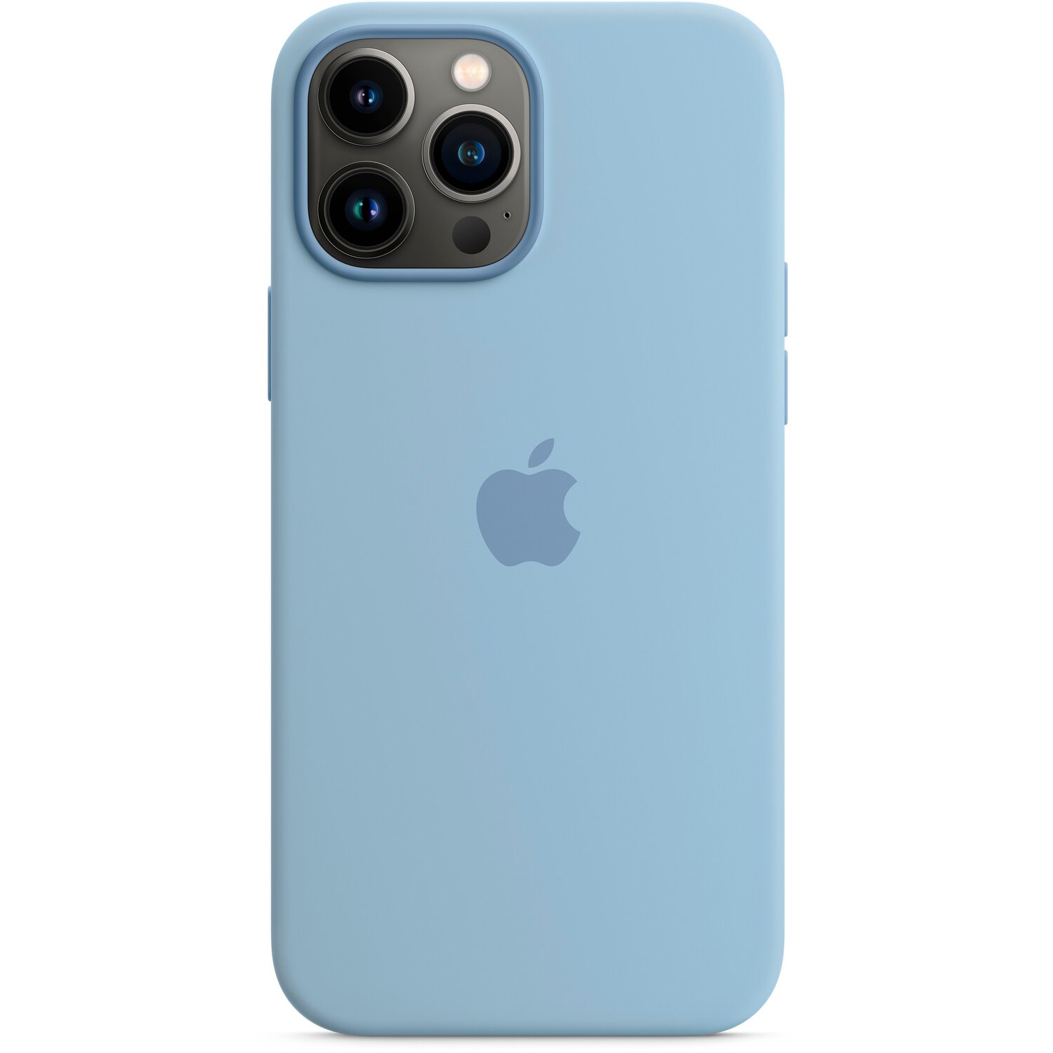 Чехол Apple для iPhone 13 Pro Max Silicone Case with MagSafe, Blue Fog (MN693ZM/A) фото 