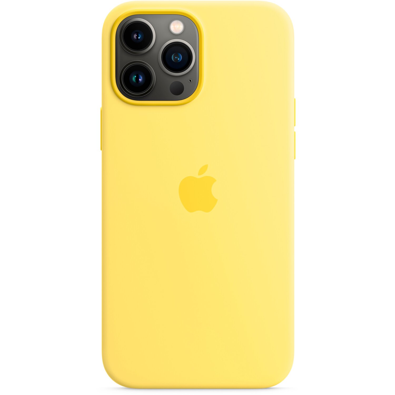 Чехол Apple для iPhone 13 Pro Max Silicone Case with MagSafe, Lemon Zest (MN6A3ZE/A) фото 