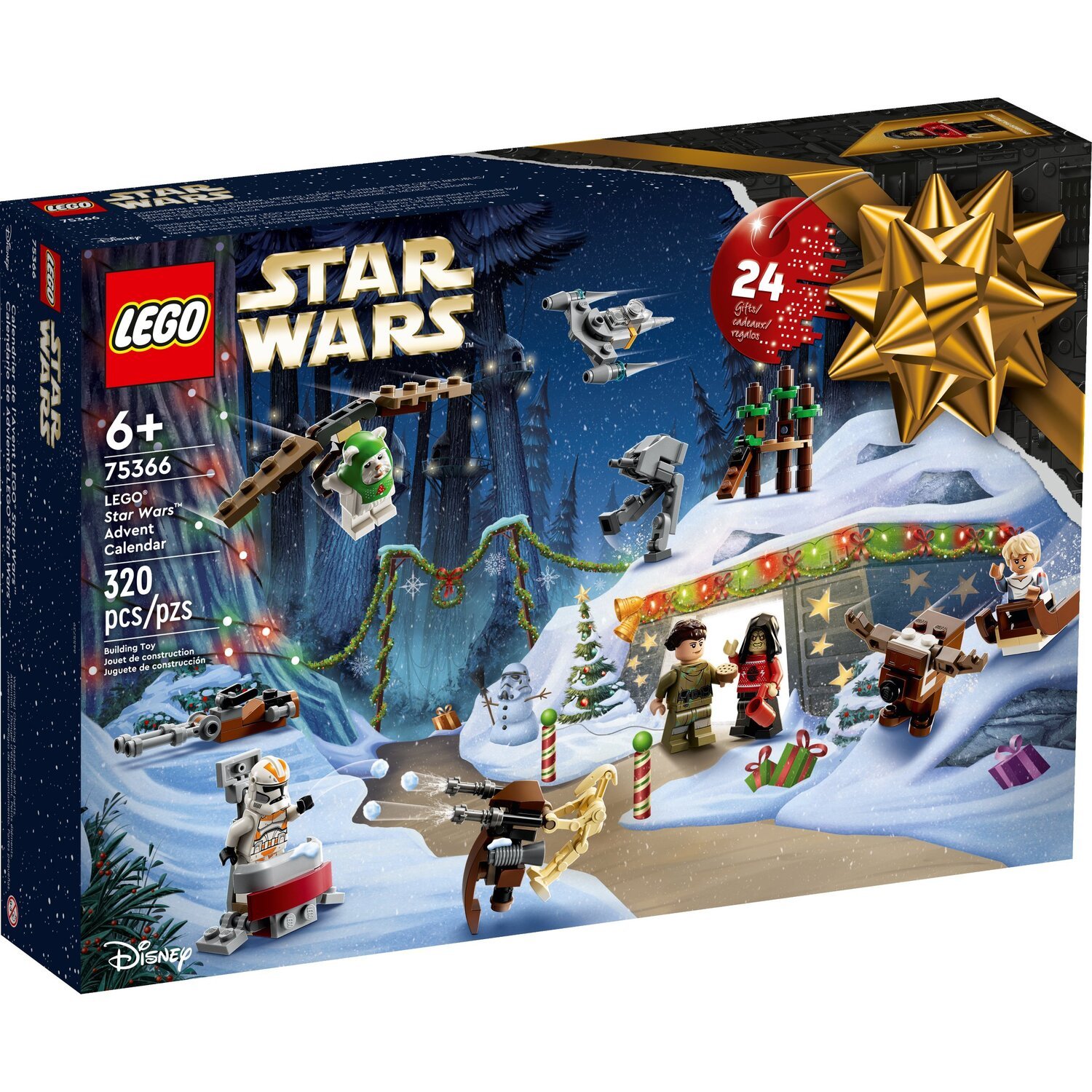 LEGO 75366 Рождественский календарь Star Wars фото 