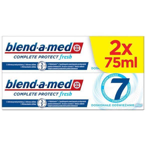 Зубная паста Blend-a-med Complete Protect Fresh 2*75мл фото 
