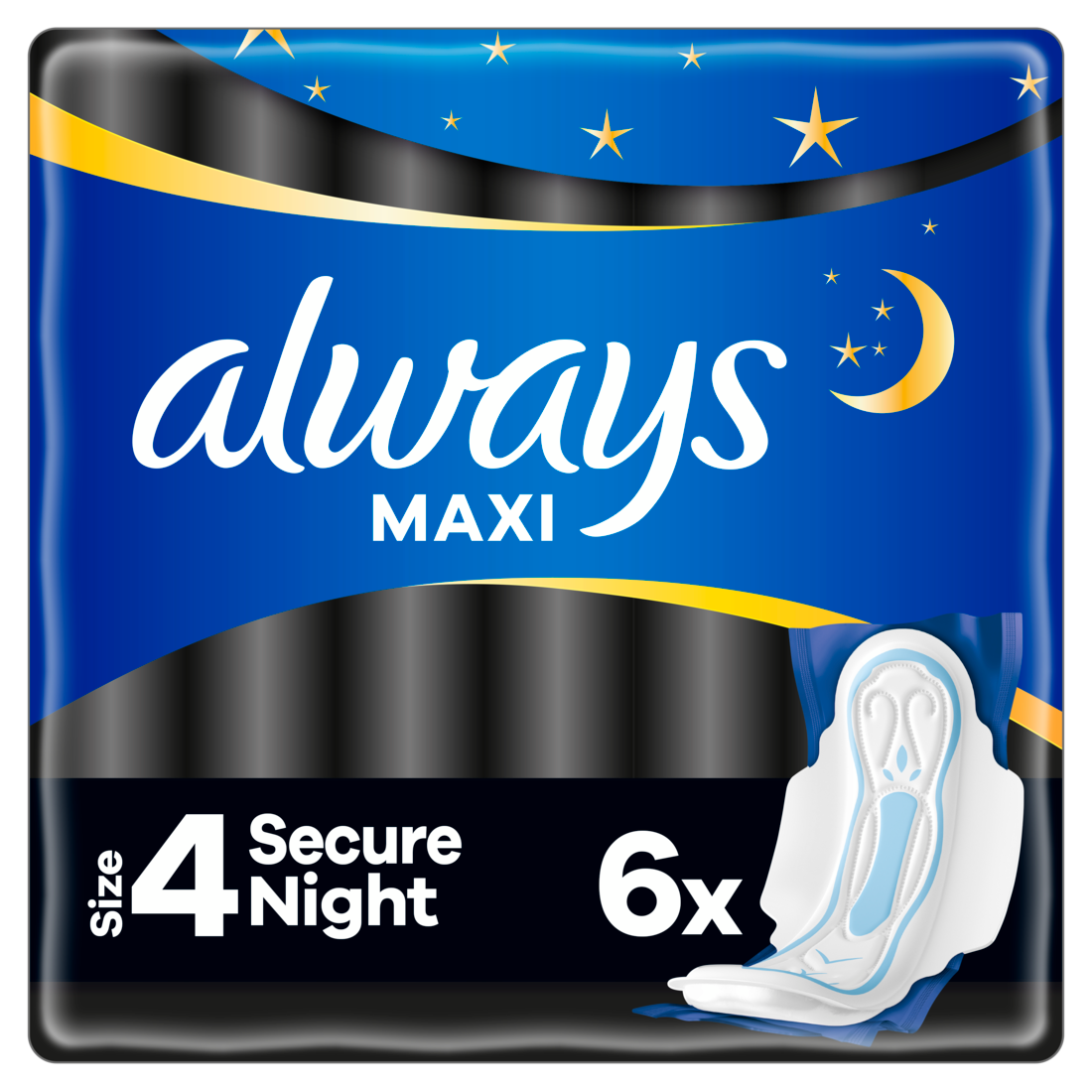 Прокладки гігієнічні Always Classic Maxi Night 6штфото