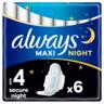 Гігієнічні прокладки Always Maxi Night (Розмір 4) 6 шт