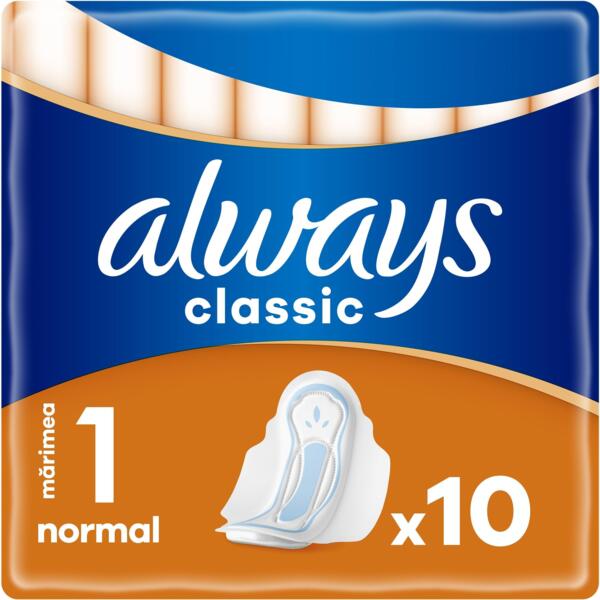 

Прокладки гигиенические Always Classic Normal 10шт