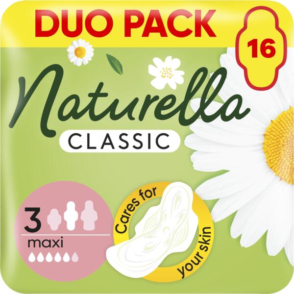 

Прокладки гигиенические Naturella Classic Maxi 16шт