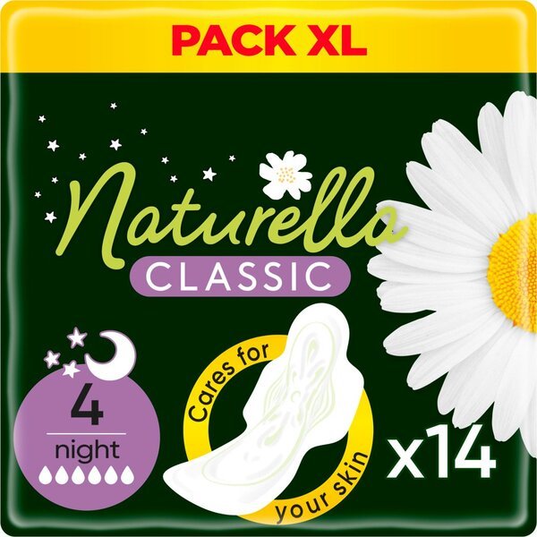 

Прокладки гигиенические Naturella Classic Night 14шт