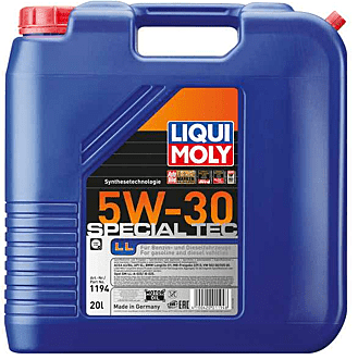 

Масло моторное Liqui Moly Special Tec Ll 5W-30 20л. (4100420011948)