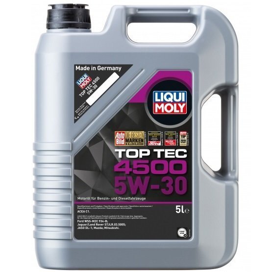 Масло моторное Liqui Moly Top Tec 4500 5W-30 5л. (4100420023187)