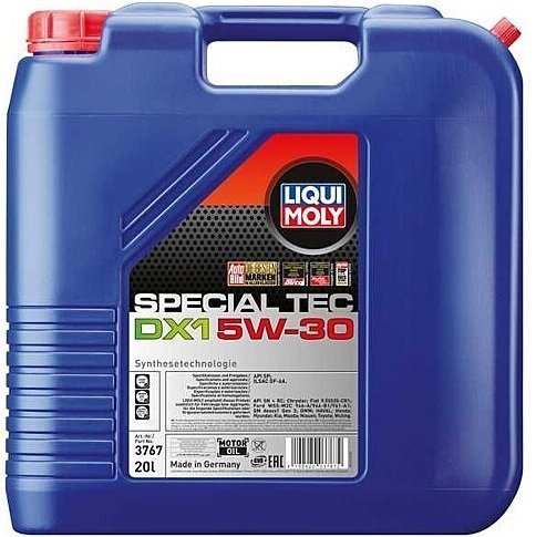 

Масло моторное Liqui Moly Special Tec Dx1 5W-30 20л. (4100420037672)