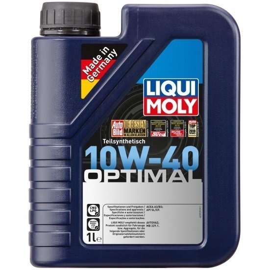 

Масло моторное Liqui Moly Optimal 10W-40 1л. (4100420039294)