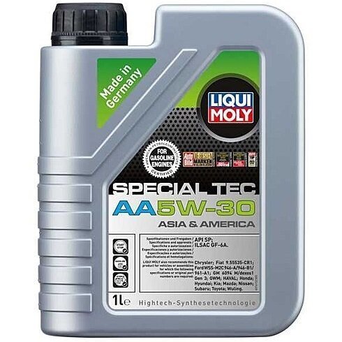 

Масло моторное Liqui Moly Special Tec Aa 5W-30 1л. (4100420076152)