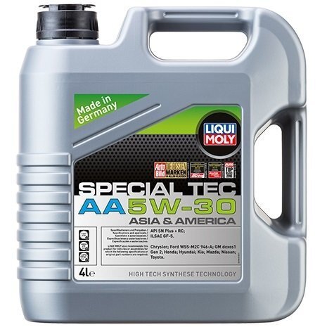 

Масло моторное Liqui Moly Special Tec Aa 5W-30 4л. (4100420076169)
