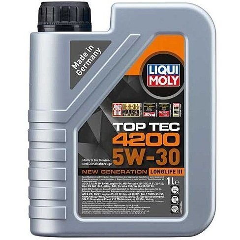 

Масло моторное Liqui Moly Top Tec 4200 5W-30 New Generation 1л. (4100420089725)