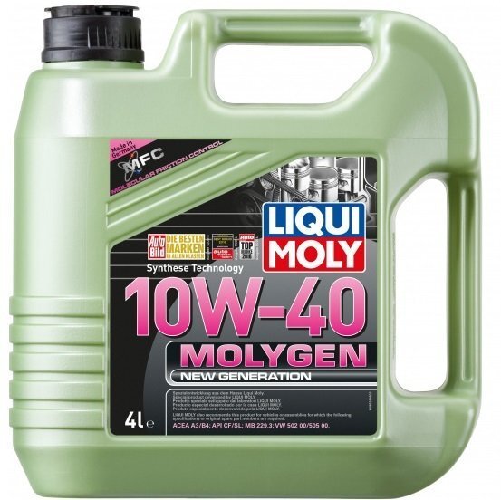 

Масло моторное Liqui Moly Molygen New Generation 10W-40 4л. (4100420085383)