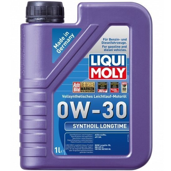 Масло моторное Liqui Moly Synthoil Longtime 0W-30 1л. (4100420089763)