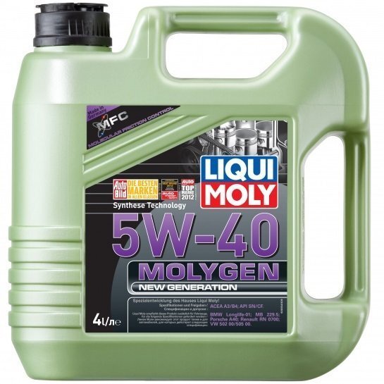 

Масло моторное Liqui Moly Molygen New Generation 5W-40 4л. (4100420085789)