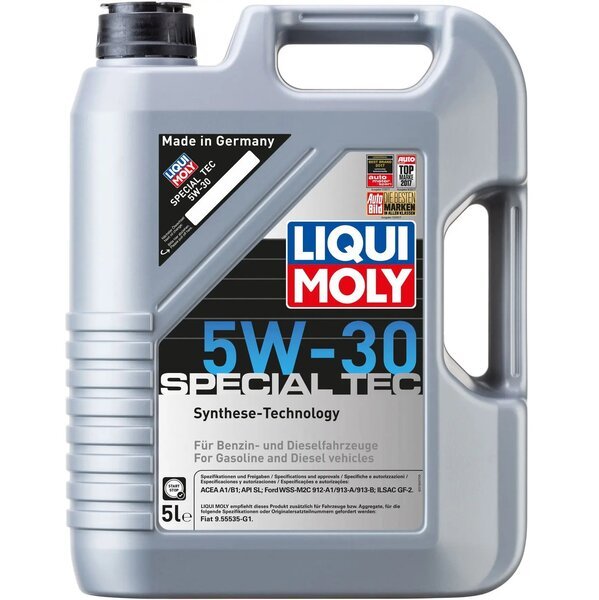 

Масло моторное Liqui Moly Special Tec 5W-30 5л. (4100420095092)