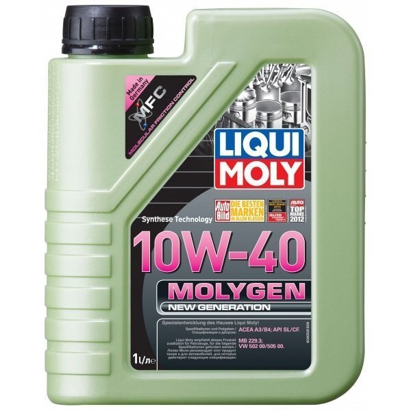 

Масло моторное Liqui Moly Molygen New Generation 10W-40 1л. (4100420099557)