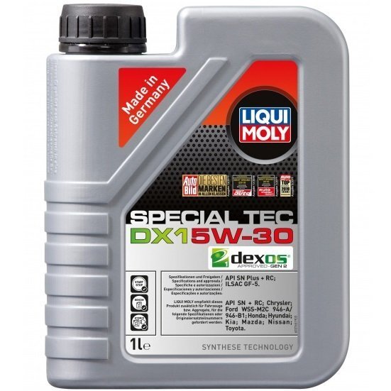 Масло моторное Liqui Moly Special Tec Dx1 5W-30 1л. (4100420209673) фото 1