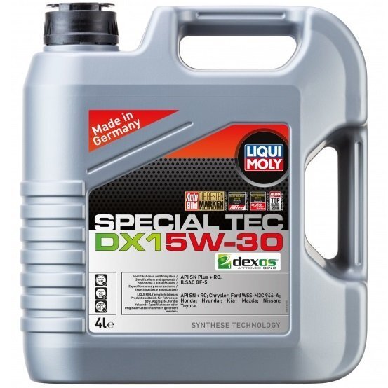 Масло моторное Liqui Moly Special Tec Dx1 5W-30 4л. (4100420209680)