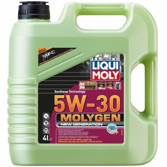 Масло моторное Liqui Moly Molygen New Generation 5W-30 Dpf 4л. (4100420212253)