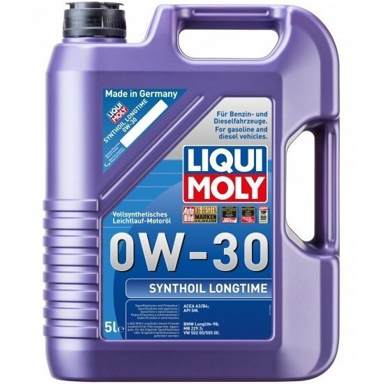 

Масло моторное Liqui Moly Synthoil Longtime 0W-30 5л. (4100420089770)