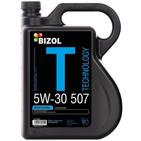 

Масло моторное Bizol Technology 5W-30 507 5л. (4036497858219)