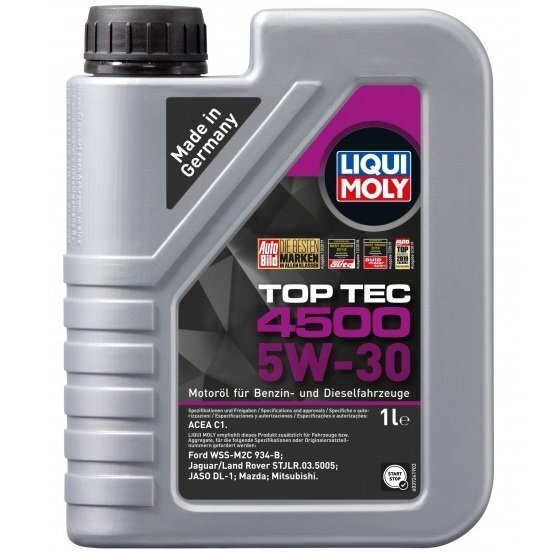 Масло моторное Liqui Moly Top Tec 4500 5W-30 1л. (4100420023170)