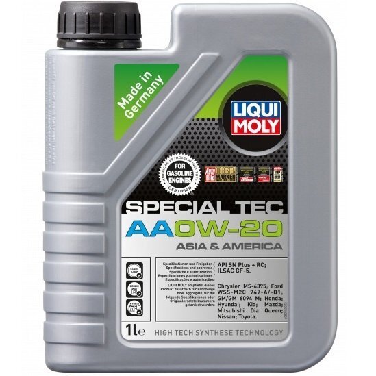 Масло моторное Liqui Moly Special Tec Aa 0W-20 1л. (4100420067389)