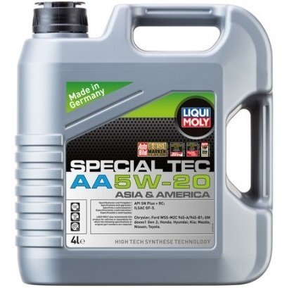 Масло моторное Liqui Moly Special Tec Aa 5W-20 4л. (4100420076589)