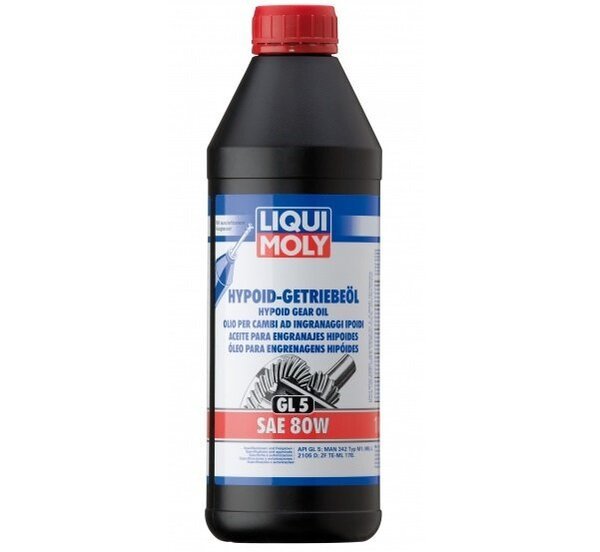 

Масло трансмиссионное Liqui Moly Hypoid-Getriebeoil GL5 80W 1л. (4100420010255)