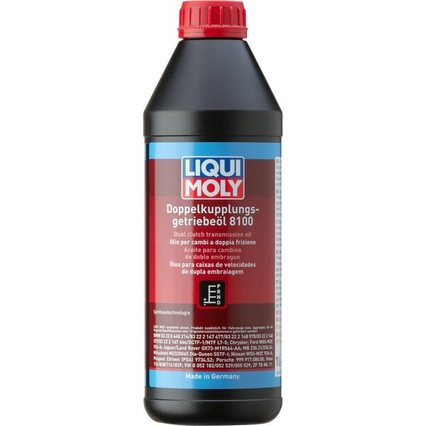 

Масло трансмиссионное Liqui Moly Dsg Doppelkupplungsgetriebe-Ol 8100 1л. (4100420036408)