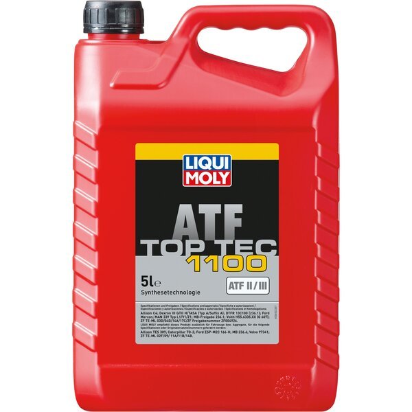 

Масло трансмиссионное Liqui Moly Top Tec Atf 1100 5л. (4100420036521)