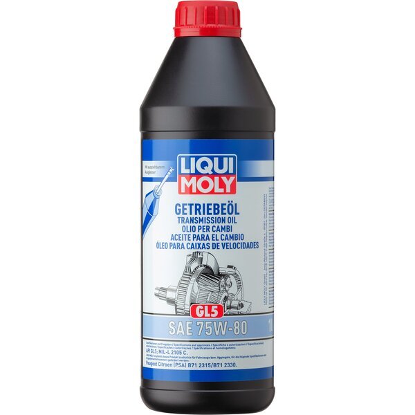 Масло трансмиссионное Liqui Moly Getriebeoil GL5 75W-80 1л. (4100420036583)