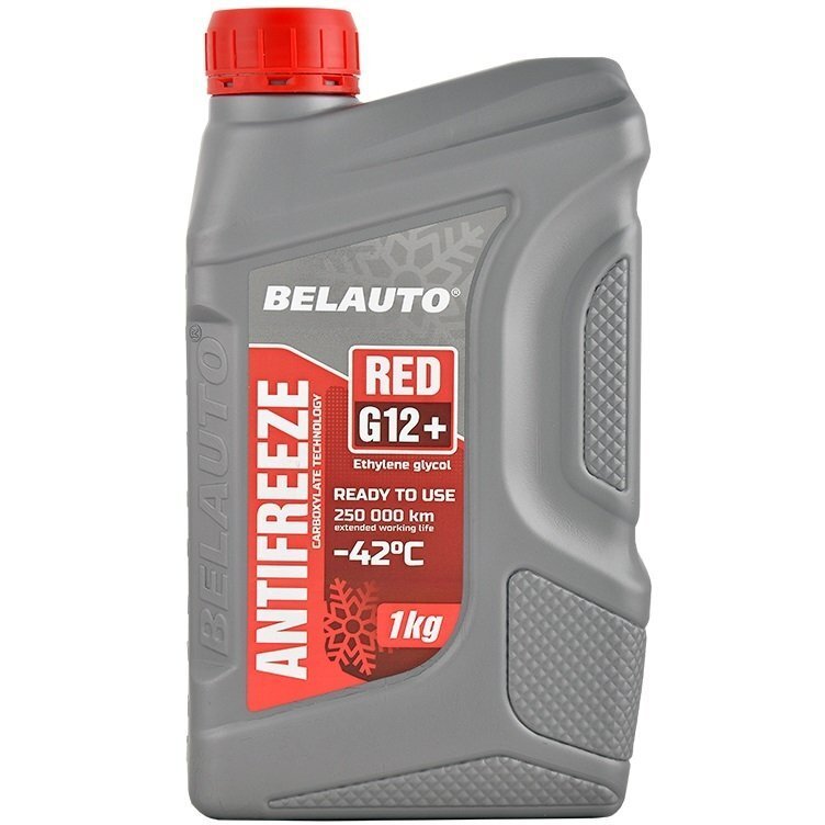 Антифриз Belauto Червоний Antifreezee G12+ Red 1кг. (AF1510)фото