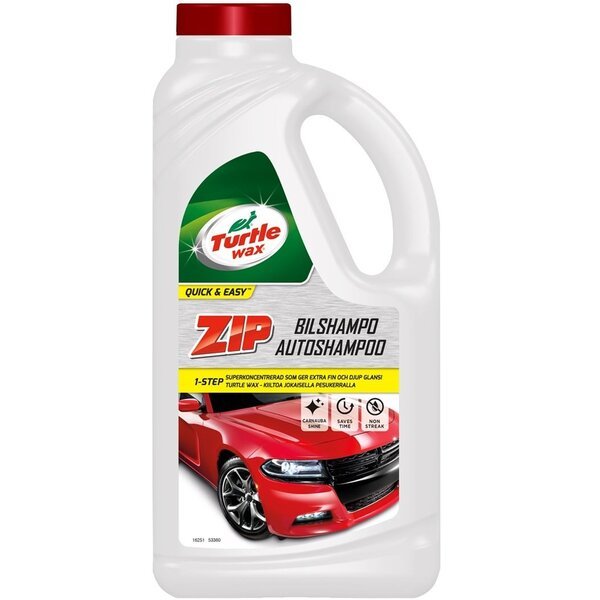 Автошампунь Turtle Wax ZIP WAX 1000мл (53362)