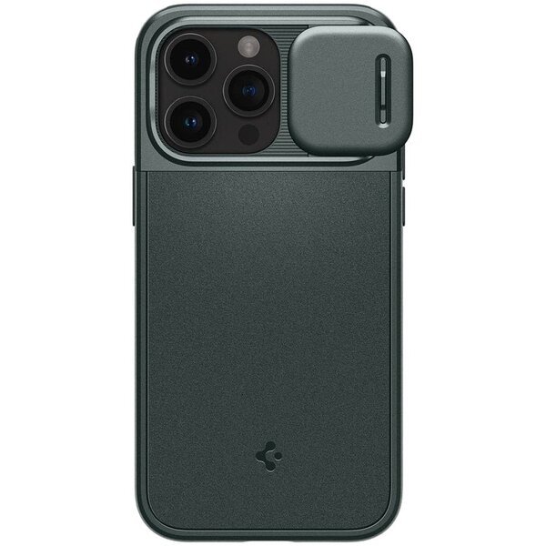 

Чехол Spigen для Apple iPhone 15 Pro Max Optik Armor MagFit Abyss, Green (ACS06600)