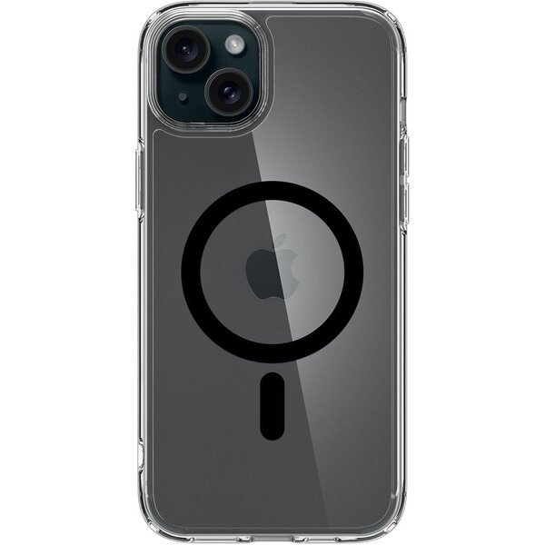 

Чехол Spigen для Apple iPhone 15 Plus Ultra Hybrid MagFit, Black (ACS06661)