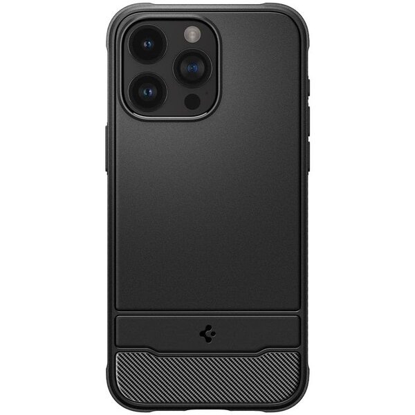 

Чехол Spigen для Apple iPhone 15 Pro Max Rugged Armor MagFit, Matte Black (ACS06561)