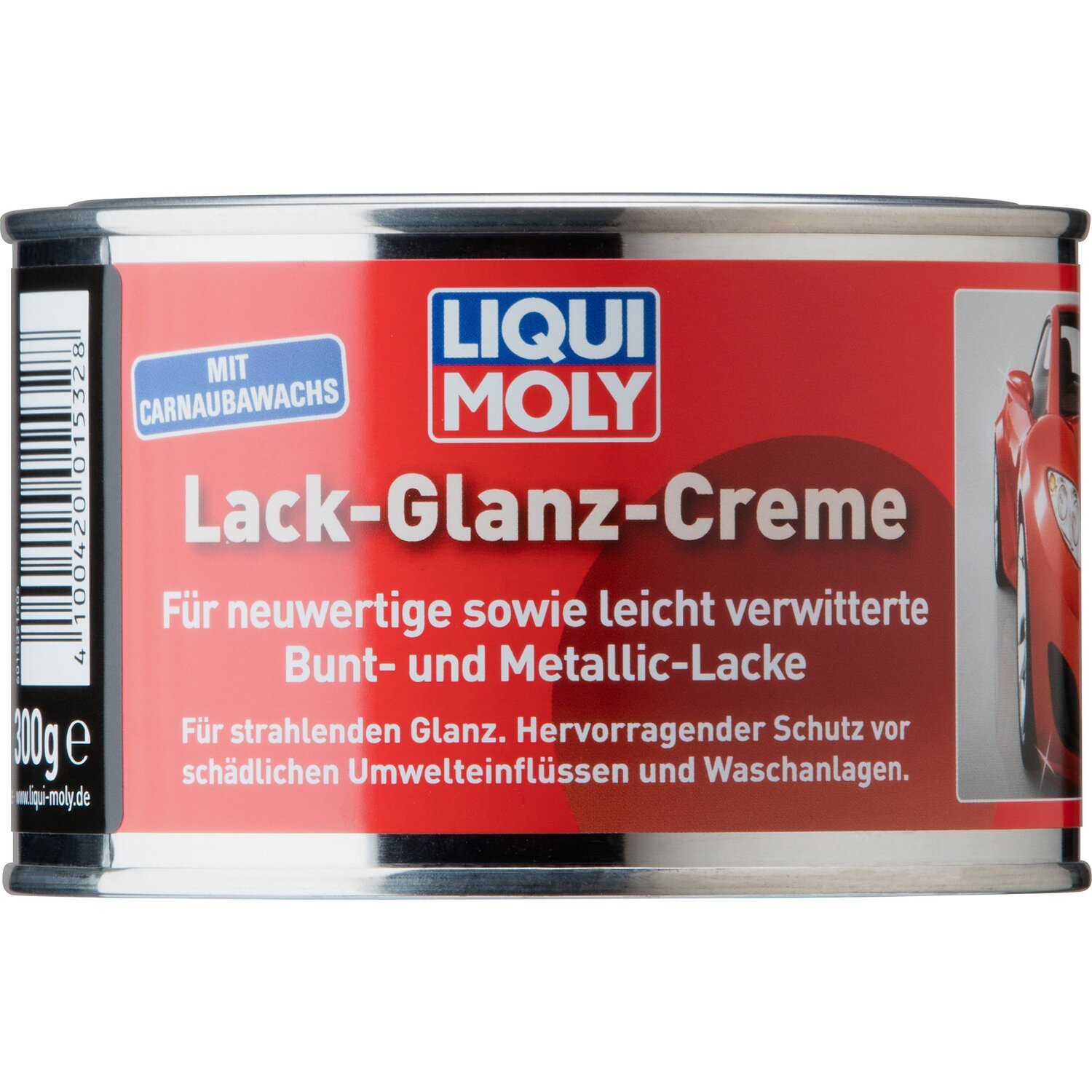 Поліроль Liqui Moly для лакових емалей Lack-Glanz-Creme 0,3кг (4100420015328)фото