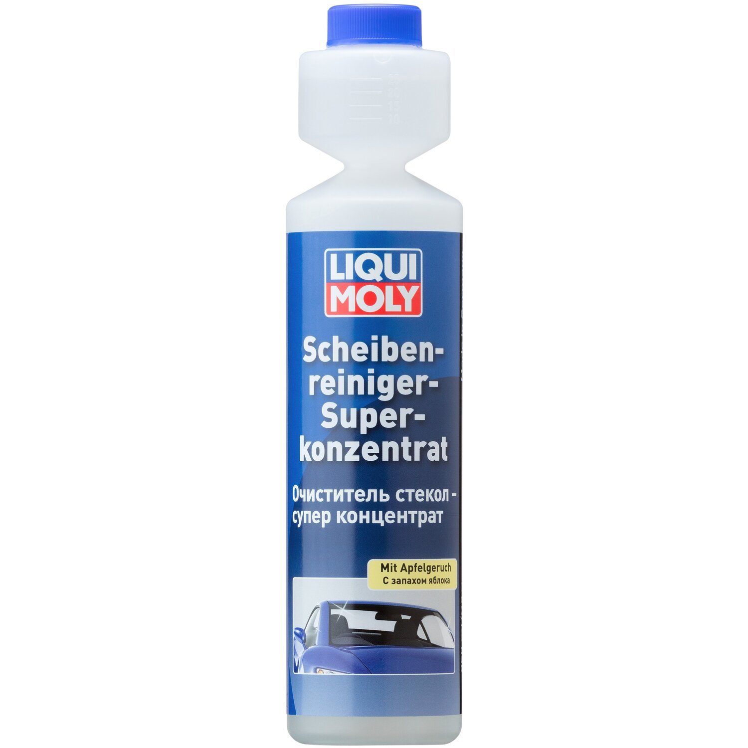 Очиститель Liqui Moly для стекла - 1:100 Яблоко Scheiben-Reiniger-Super-Konz (Mit Apfelgeruch) 0,25л (4100420023804) фото 