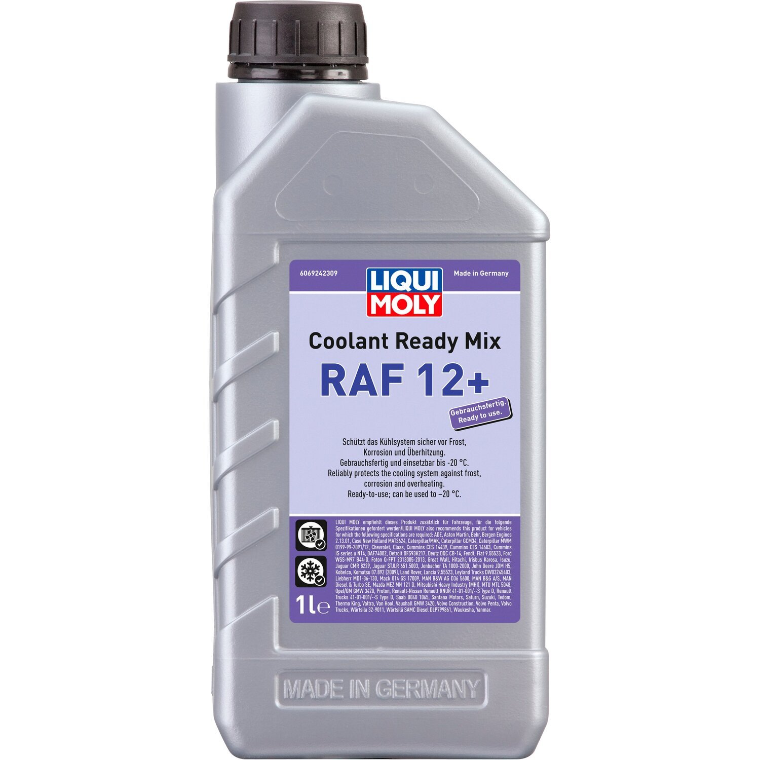 Антифриз Liqui Moly готовий до використання Coolant Ready Mix Raf12+ 1л (4100420069246)фото