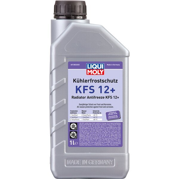 

Антифриз Liqui Moly концентрат Kuhlerfrostschutz Kfs 12+ 1л (4100420211454)