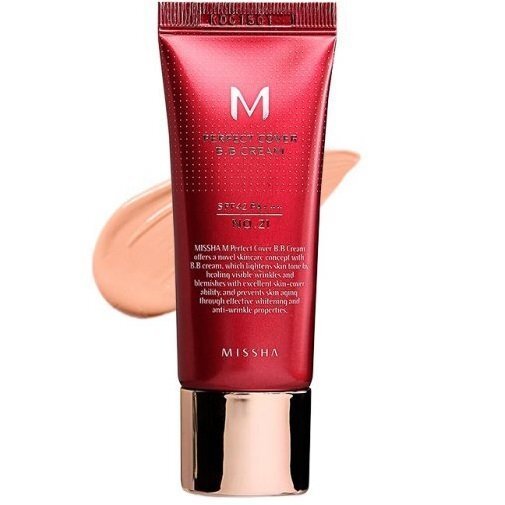 

ВВ крем для лица Missha M Perfect Cover BB Cream SPF42/PA+++ №21/Light Beige 20 мл
