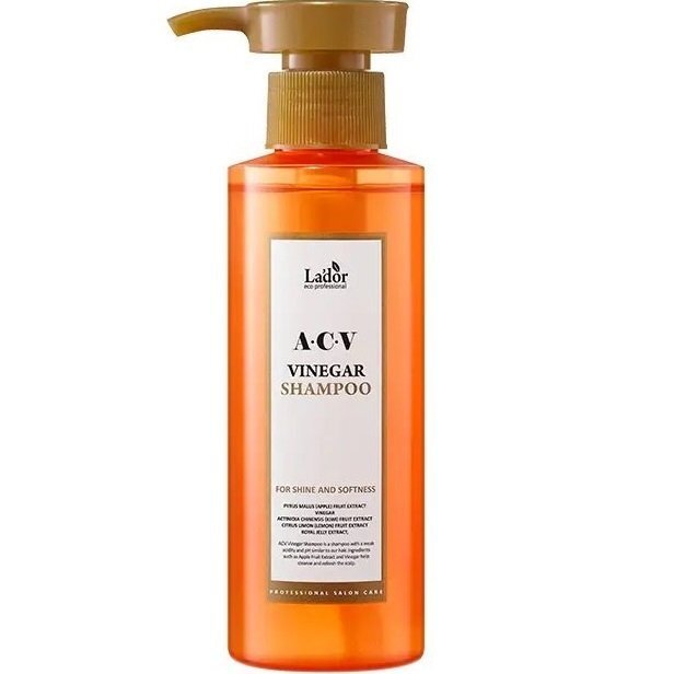Глибокоочисний шампунь La`dor ACV Vinegar Shampoo з яблучним оцтом 150млфото