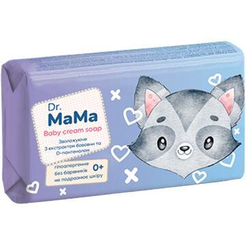 Мыло детское увлажняющее Dr.Mama с хлопком и D-пантенолом 90г