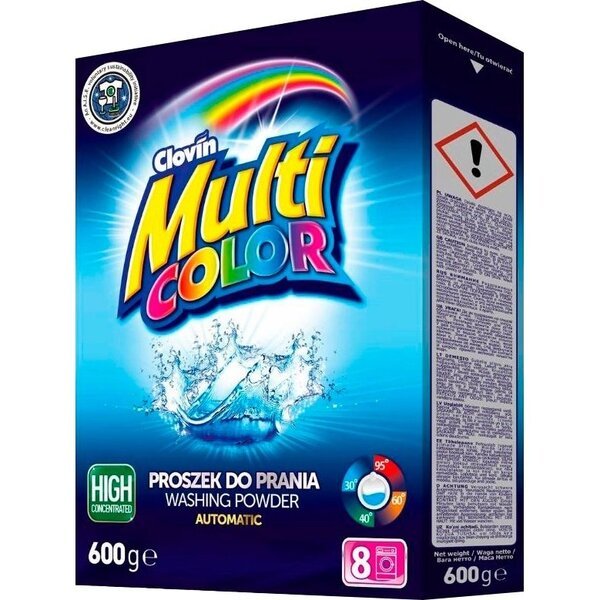 

Порошок для стирки Clovin Multicolor 600г