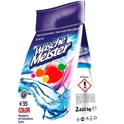 Акція на Порошок для стирки Wasche Meister Color 2,625кг від MOYO