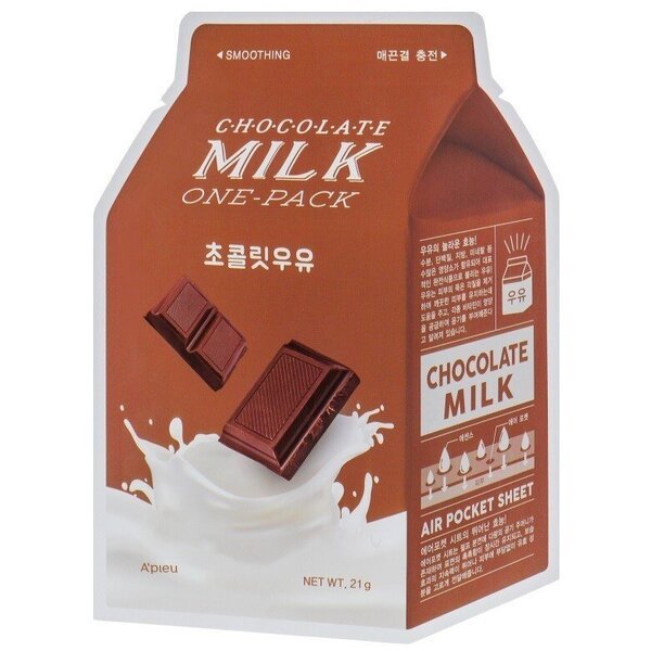 

Тканевая маска для лица A'Pieu Milk One-Pack Шоколадная 21г